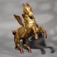 High-Quality Brass Pegasus Flying Horse Decorative Statue