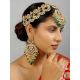 Heritage Crescent Kundan Bridal Jewelry Set
