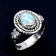 Charming Solitaire 925 Sterling Silver Ring Band