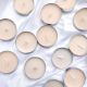 Handmade White Unscented Soy Wax Tealight Collection 50 Pieces
