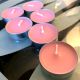 Handmade Pink Vanilla Soy Wax Tealight Collection 50 Pieces