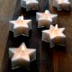 Handmade Unscented Star Clear Soy Wax Tealights 25 Pieces