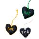 Handmade Heart Message Charm BAE Design Set of Three