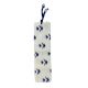 Handmade Printed White Rectangular Fabric Bookmark