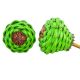 Green Rexine Wire Knobs