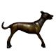 Brass Dog Ht-3.75 Inches