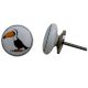 Toucan Bird White Ceramic Knob