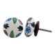 Mixed Floral Flat Knob