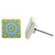 Lime Green Square Knob