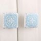 Turquoise Square Knob
