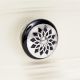 Black Strewn Flat Knob
