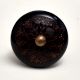 Black Strewn Flat Knob