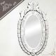 Oval Venetian Mirror-42.5 inches X 25 inches