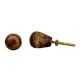 Brown Top Bone Knob