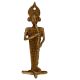 Bronze Tribal Musician Door Hook