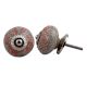 Pink Floral Crackle Ceramic Cabinet Knob