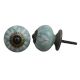 Sage Green Etched Ceramic Knob-36