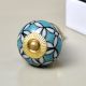 Green Floral Drawer Knob