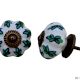 White Green Leaf Melon Drawer Knob