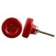 Red Ceramic Button Knob