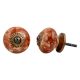 Brown Marble Round Drawer Knob