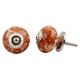 Brown Marble Round Drawer Knob