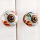 Daffodil Flower Ceramic Drawer Knob