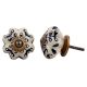Blue Flower Drawer Knob