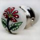 Lily Flower Mortice Door Handles 2.5