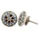 Mixed Floral Flat Knob