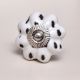 White Etched Melon Knob