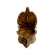 Laxmi Brass Oil Lamp (Ht -5.75 Inches)