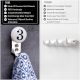 Number Ceramic Hooks -3