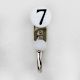 Number Ceramic Hooks -7