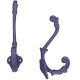 Lilac Iron Hooks