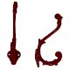 Red Iron Hooks