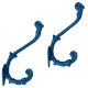 Slate Blue Iron Hooks