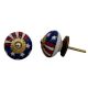 Us Flag Ceramic Knob