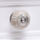 Cream Leaf Ceramic Knob