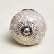 Cream Leaf Ceramic Knob