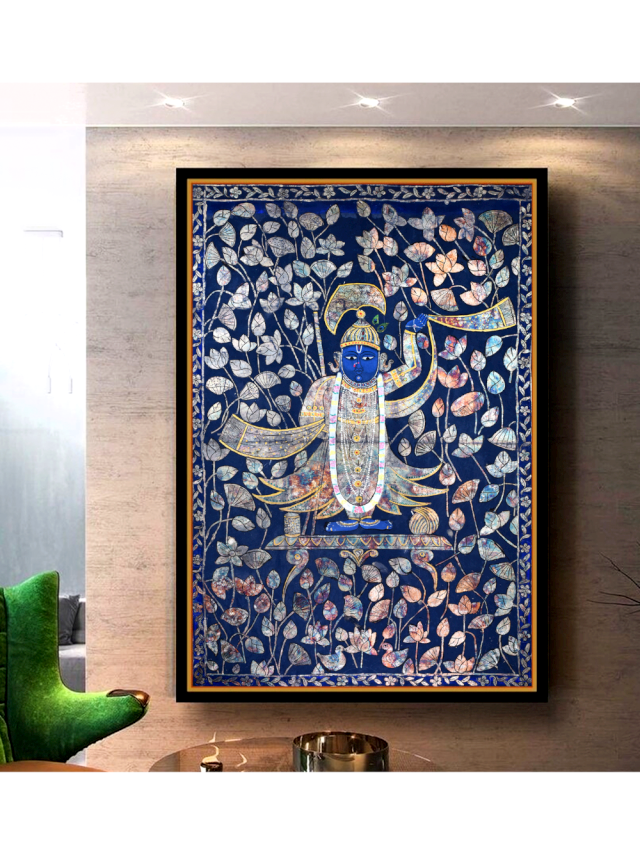 The Art of Pichwai Paintings Embodies Devotion Through Divine Detailing